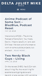 Mobile Screenshot of deltajulietmike.com